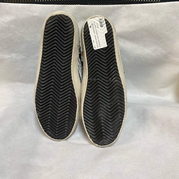 NIB Golden Goose Zebra Glitter & Black Star, 36 - Picture 13 of 14